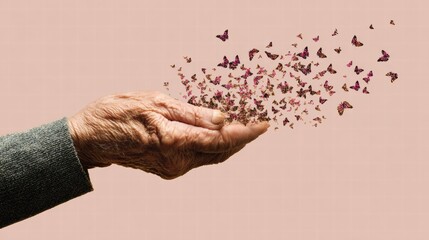 Conceptual image symbolizing intergenerational trauma and family legacy