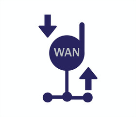 Data transfer vector icon .Digital communication between devices sign. Technology connection pictogram.