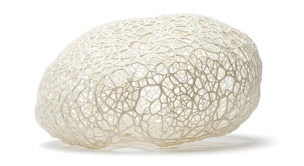 Obraz premium Futuristic Technology Abstract 3D Render of Complex Network Structures