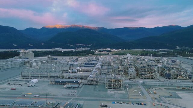 A survey of a LNG processing and shipping facility near Kitimat, British Columbia, Part 2
