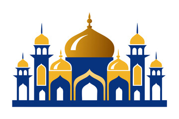 vector illustration of mosque