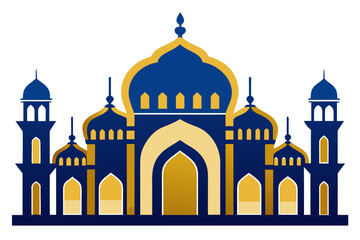 vector illustration of a mosque