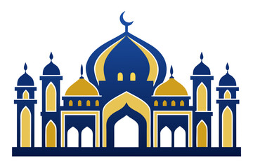 taj mahal vector illustration