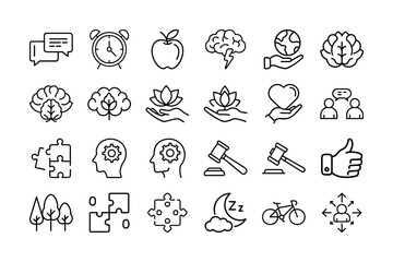 set of icons for web design