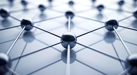 A glowing digital neural network, symbolizing artificial intelligence, data science, machine learning, and the complexity of modern technology and connectivity. AI Wallpaper Background