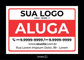 Placa de Sinaliza&ccedil;&atilde;o