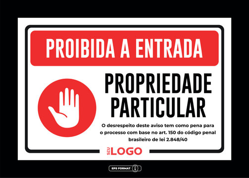 Placa de Sinaliza&ccedil;&atilde;o