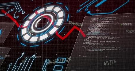 A digital interface with microprocessor connections and data processing - Powered by Adobe