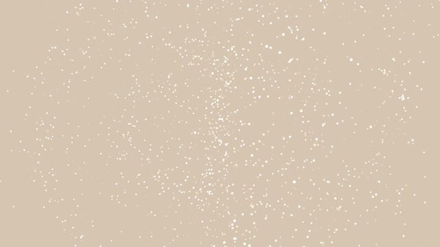 Many small white dots on a beige background. Suitable for minimalistic design, backgrounds, patterns, or subtle textures in various projects.