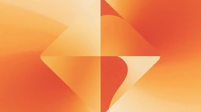 Abstract orange gradient image design background