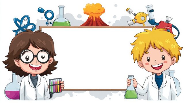 Interesting scientific experimental amusement park