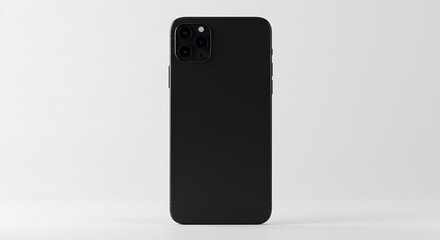 Black Smartphone Isolated