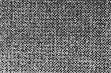 Close up image CMYK dots on newsprint with grain and noise illustration.	