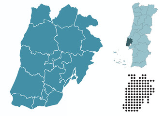 Set maps of Lisbon District