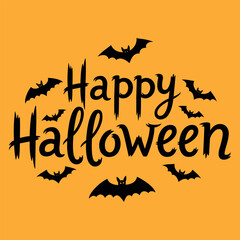 Obraz premium happy halloween vector art