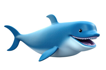 Obraz premium PNG Whale dolphin cartoon animal.