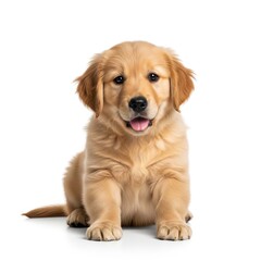 Fototapeta premium golden retriever puppy