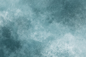 Fototapeta premium Soft blue watercolor background with cloudy texture and gradients of dark and light tones