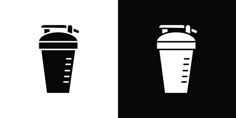 Protein shake icon vector Graphic Designs. Suitable for use on web apps,