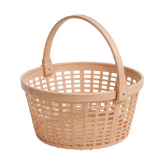 Fototapeta premium empty basket isolated on white