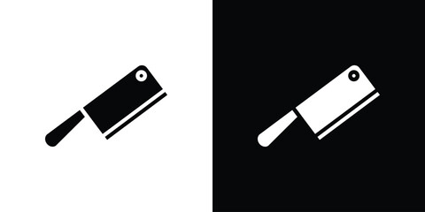 Chopper knife icon vector Graphic Designs. Suitable for use on web apps,