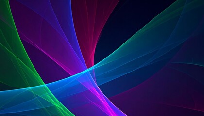 Abstract colorful background with dynamic, flowing lines and vibrant hues