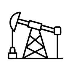 &Ouml;lpumpe &Ouml;lraffinerie Symbol 