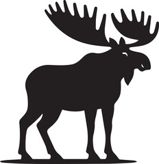 Fototapeta premium Animals Silhouettes Icons