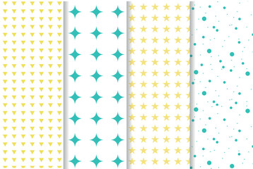 set of seamless patterns