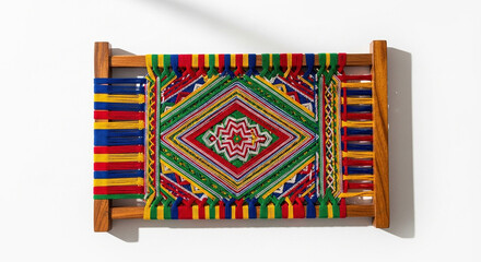 Fototapeta premium traditional thai style fabric