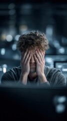 Professional workplace image for stress management themes