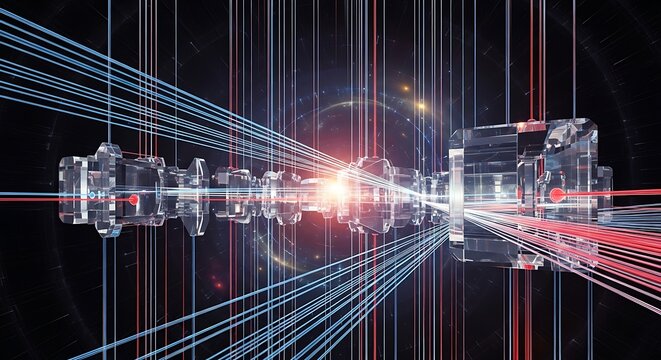 Parallel optical computing concept with futuristic laser beams and photonic crystal structures for high speed data processing
