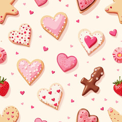 heart shaped cookies