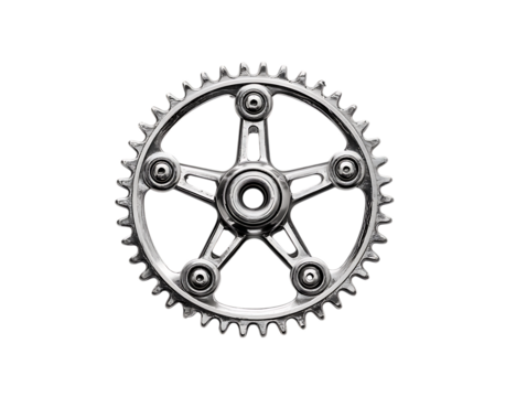 Bicycle crank durable metal part