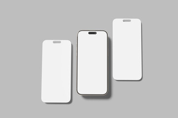 Phone screen Pro Blank Mockup