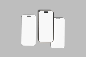 Phone screen Pro Blank Mockup