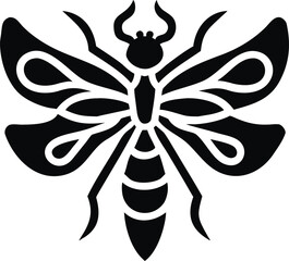 Elegant dragonfly with intricate detailed wings insect illustration isolated on white background isolated on transparent background