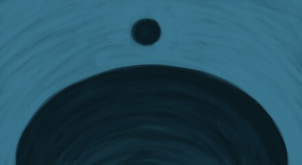 Abstract image for printing. Picture for modern interiors. The picture is painted by hand on a tablet. © neurostructure