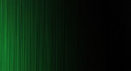 Fototapeta premium Abstract Green Vertical Stripes: Dark Moody Background Texture