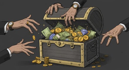 Treasure Chest Full of Wealth