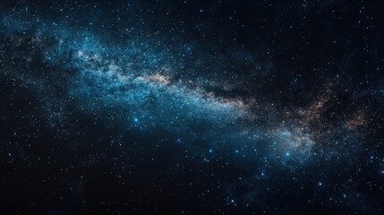 Fototapeta premium A vast expanse of the starry night sky.