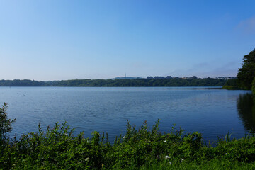 Blick auf den See Mosvatnet in der N&auml;he von Stavanger in Norwegen