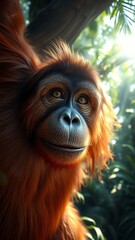 Obraz premium Orangutan
