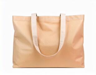 Reusable tote bag displayed against a plain backdrop in studio lighting