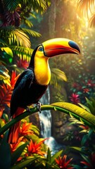 Obraz premium Toucan tropical bird