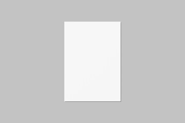 Fototapeta premium Realistic blank A4 Letterhead illustration for mockup