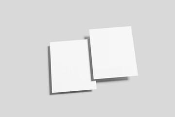 polaroid blank mockup