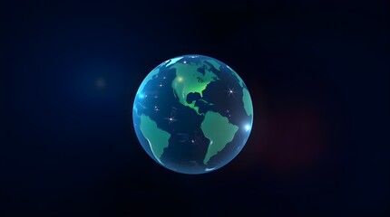 Fototapeta premium earth in space