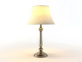 Modern Brass Table Lamp: Elegant Interior Home Decor with Soft Ambient Light