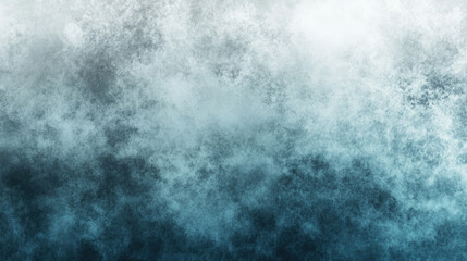 Obraz premium Gradient Mist Texture with Turbulent Blue and White Atmospheric Layers